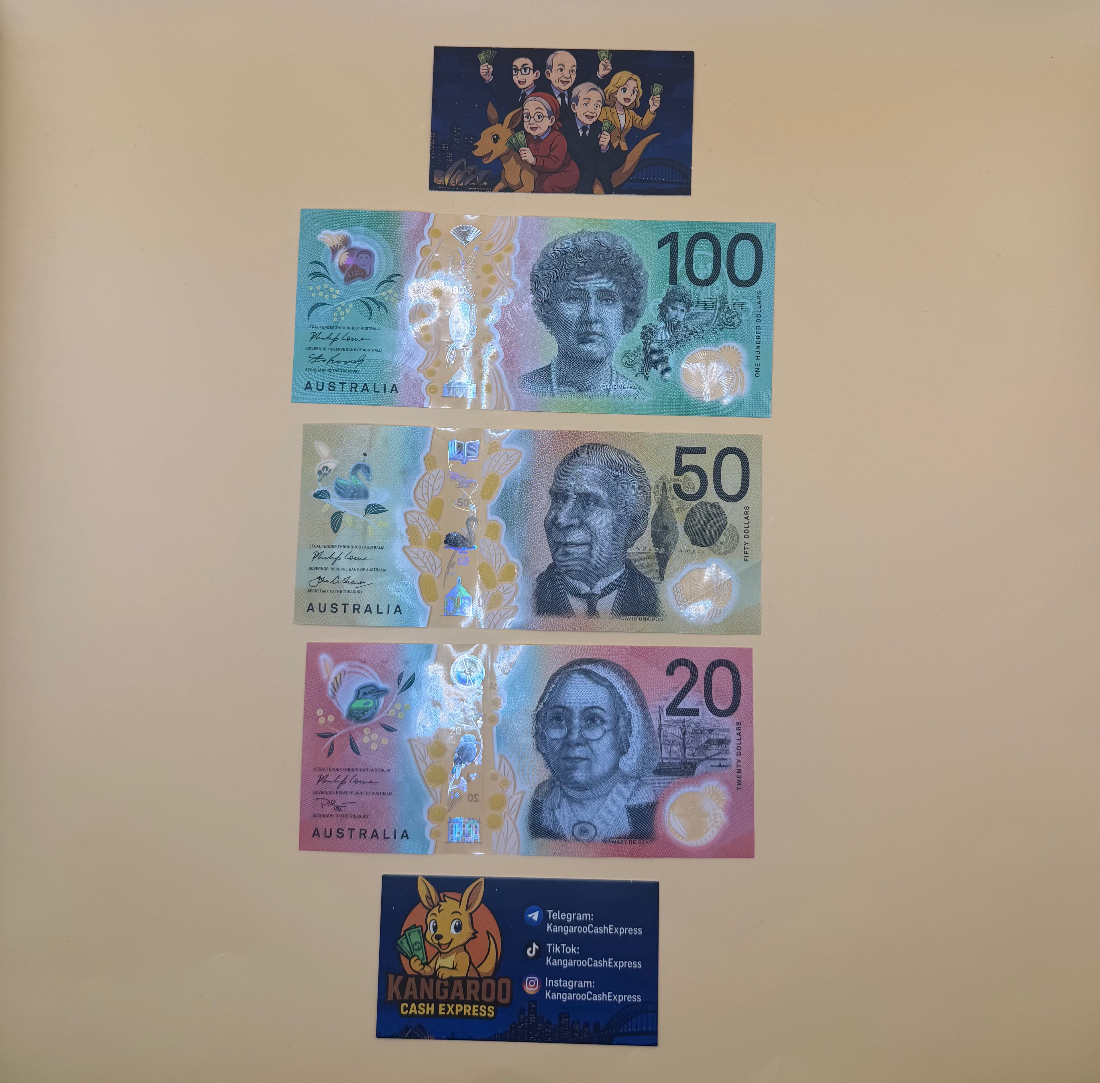 Australian Prop - The Money Variety Pack