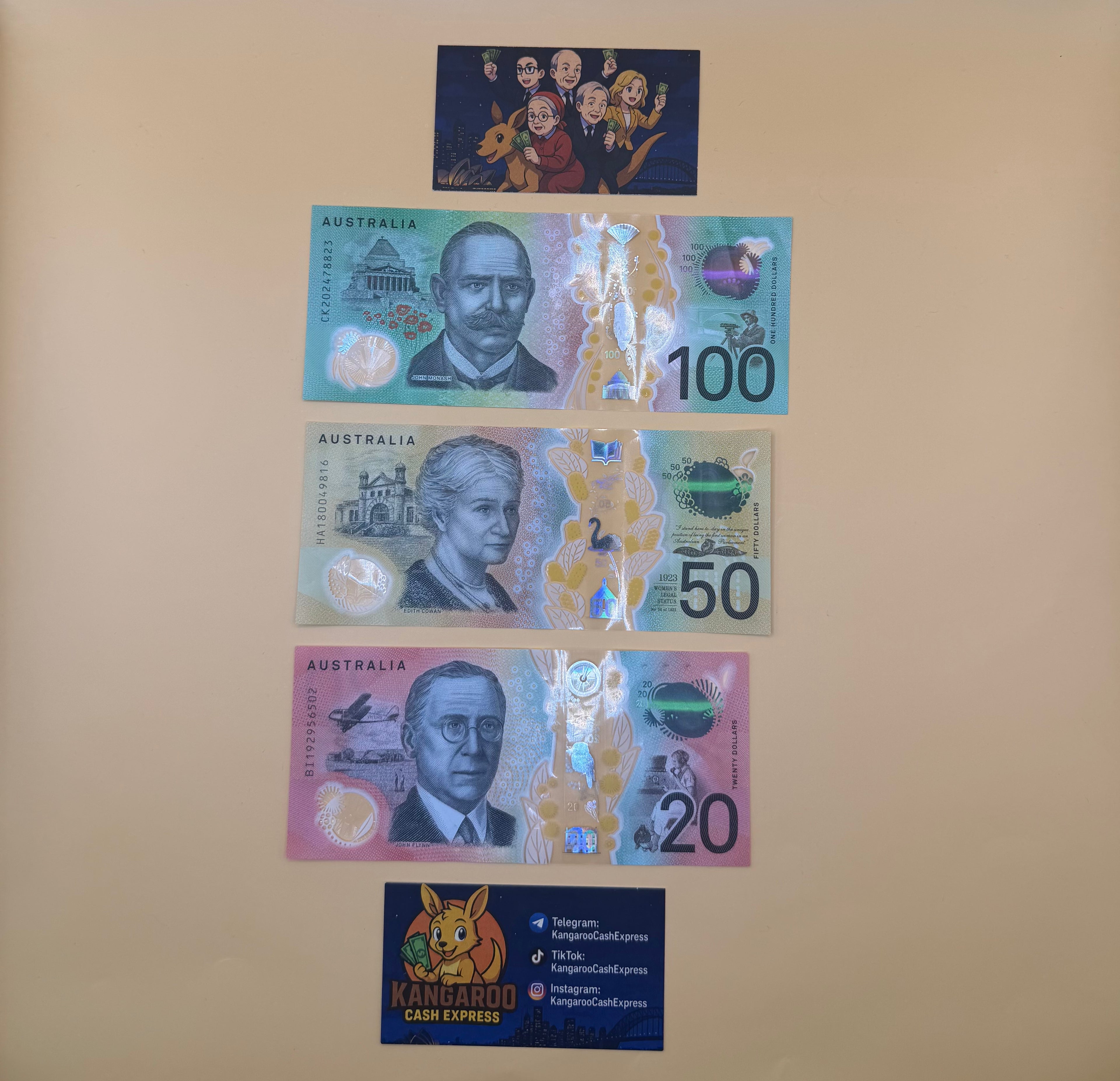 Australian Prop - The Money Variety Pack