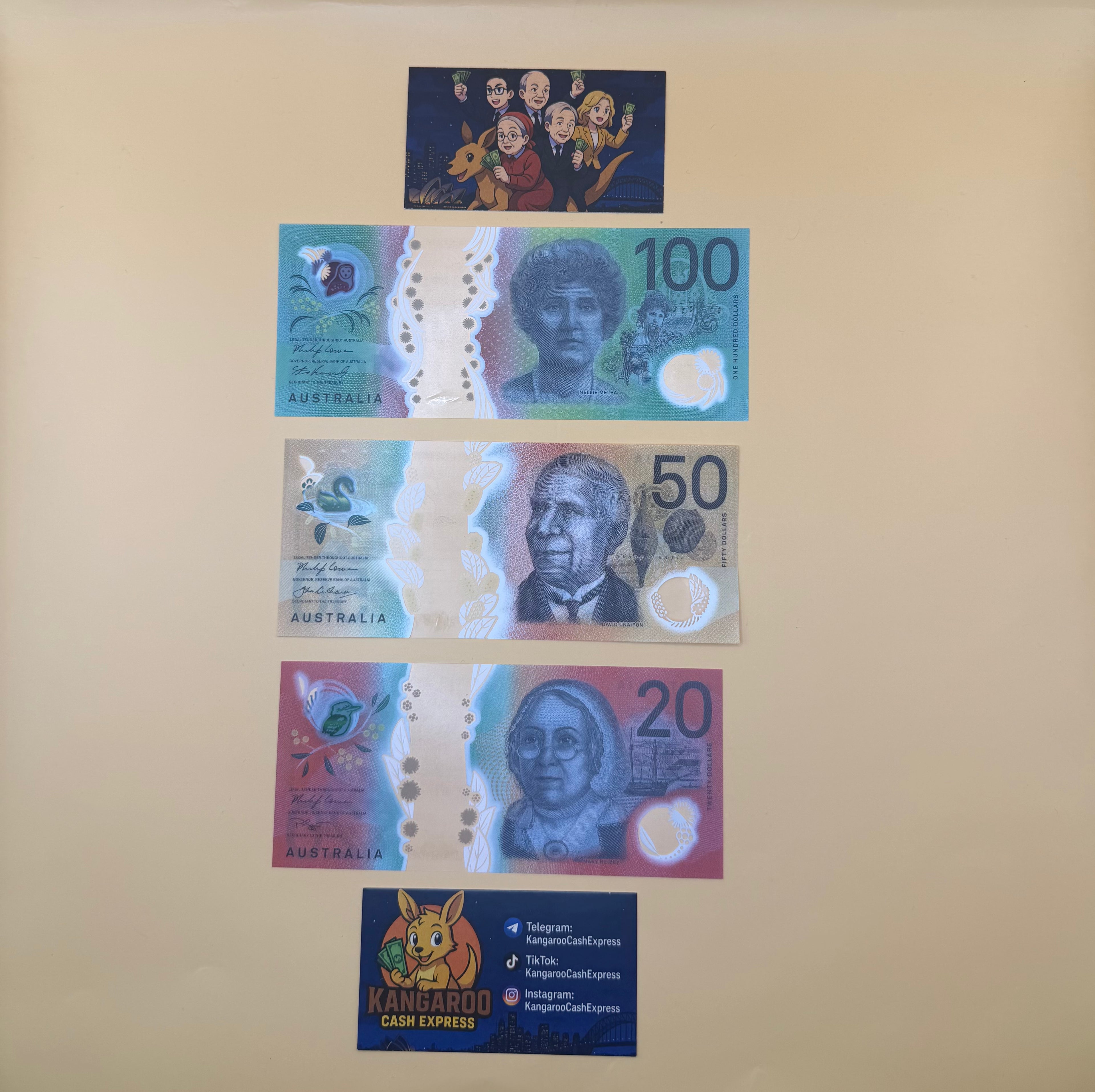 Australian Prop - The Money Variety Pack