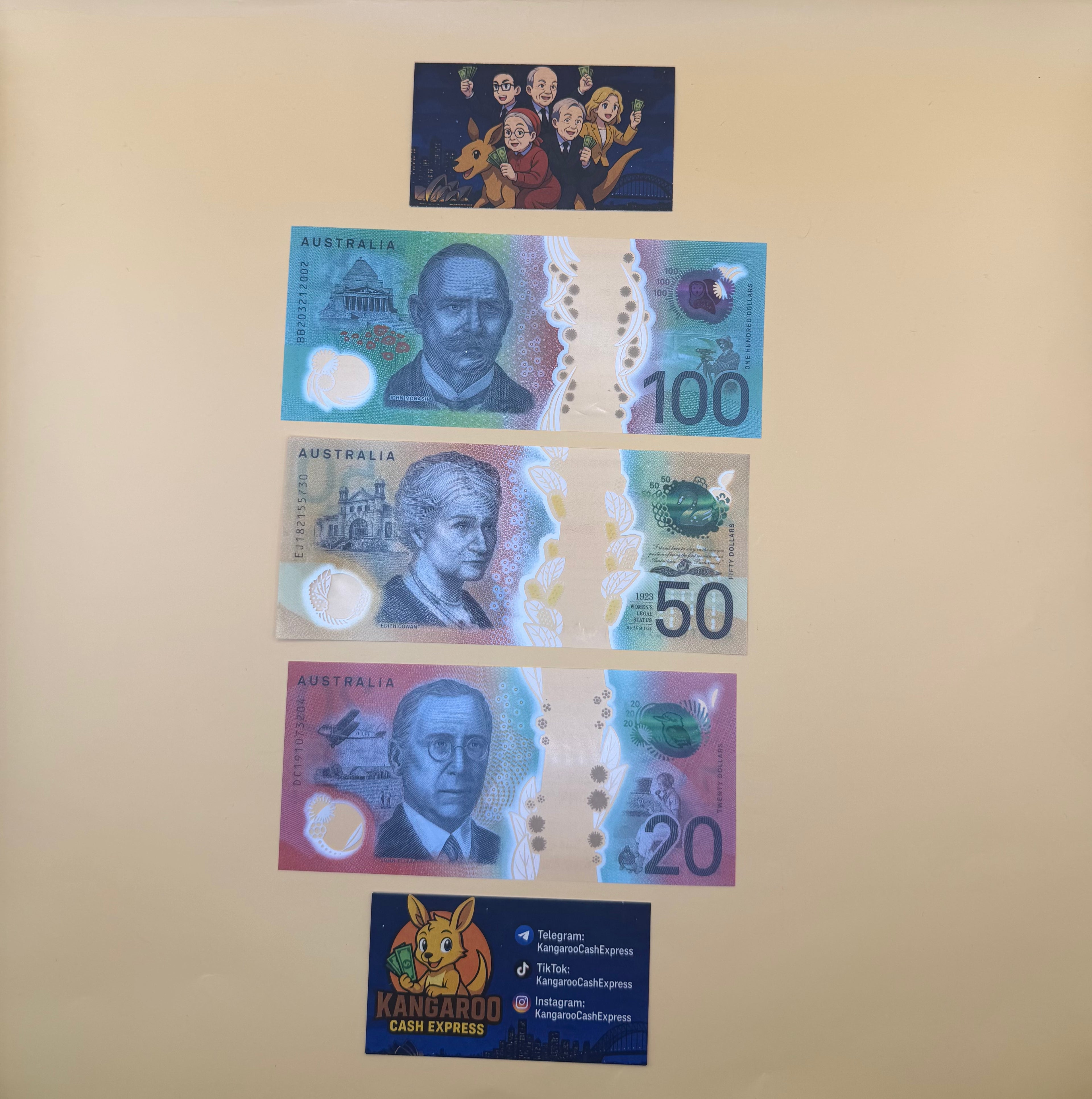 Australian Prop - The Money Variety Pack